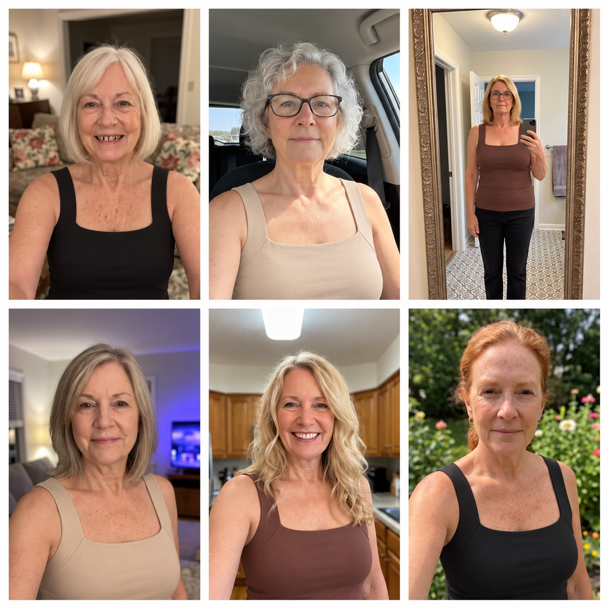 Fobvgu® Built-In Bra Comfort Shaping Tank Top