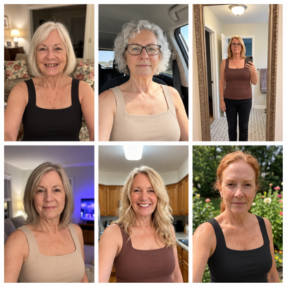 Fobvgu® Built-In Bra Comfort Shaping Tank Top